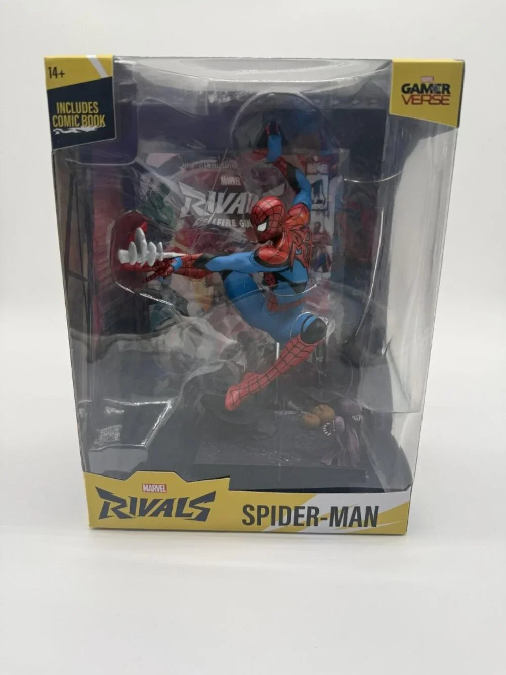 Marvel Rivals Spider-Man Figure McFarlane Toys Gamerverse New Boxed Comic 1:6TH